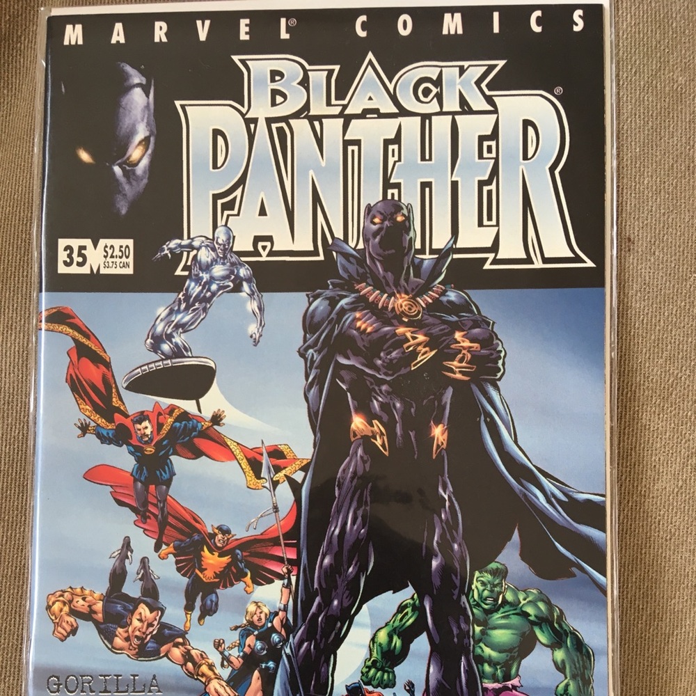 Black panther #35 2001 marvel comics free shiping